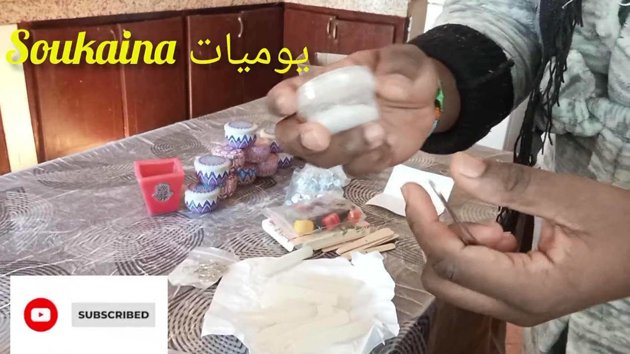 مشروع مربح صناعة الشموع #اكسبلور #المغرب صنع من المنزل مع جميع التفاصيل 