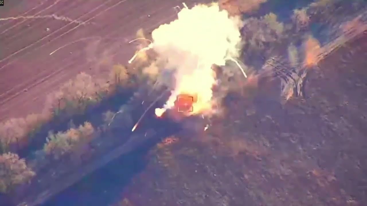 AGM-88 HARM Destroys Buk-M2 SAM System -- Rare Footage