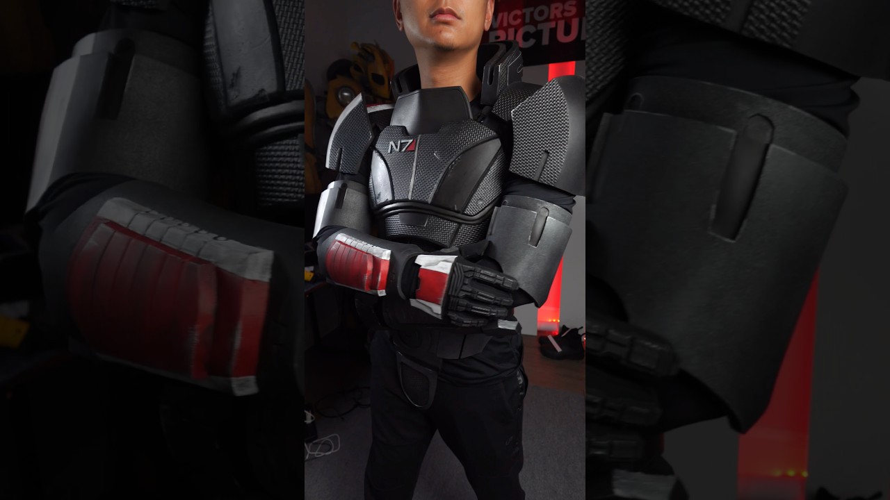 Eva Foam Armor Cosplay Painting #shorts #cosplay #tutorial orial