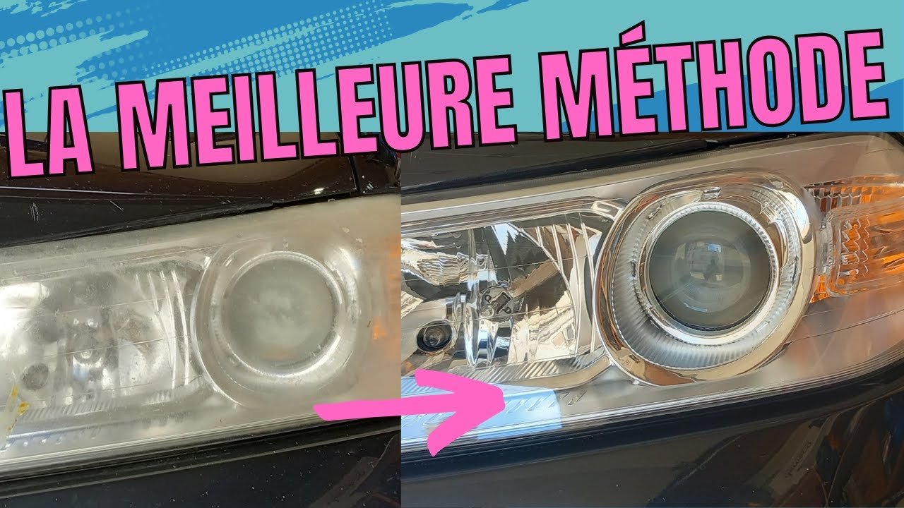 Phares ternes ? Solution simple et efficace, La rénovation ultime des feux en polycarbonate !