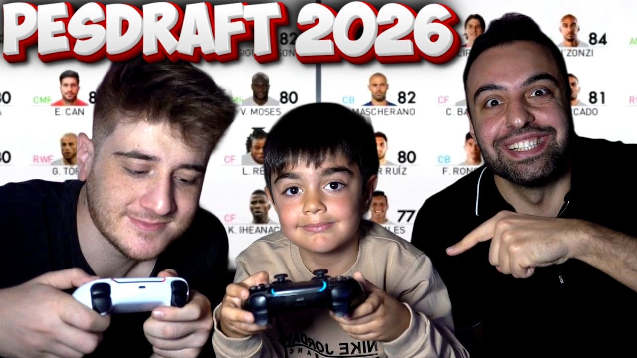 15 SANİYE OĞLUM CİHANGİR OYNAR CHALLENGE 😱 PES DRAFT 2026 ! @emjan VS @Umidii