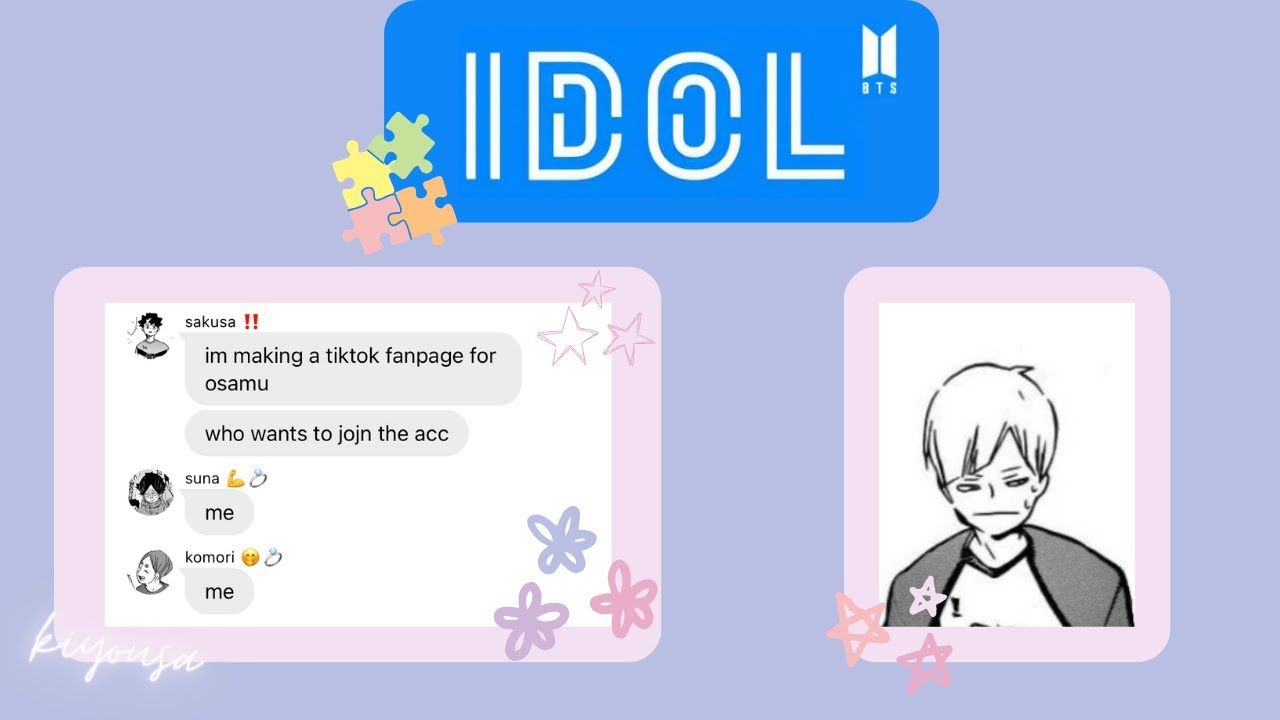 haikyuu x bts | Haikyuu texts | IDOL