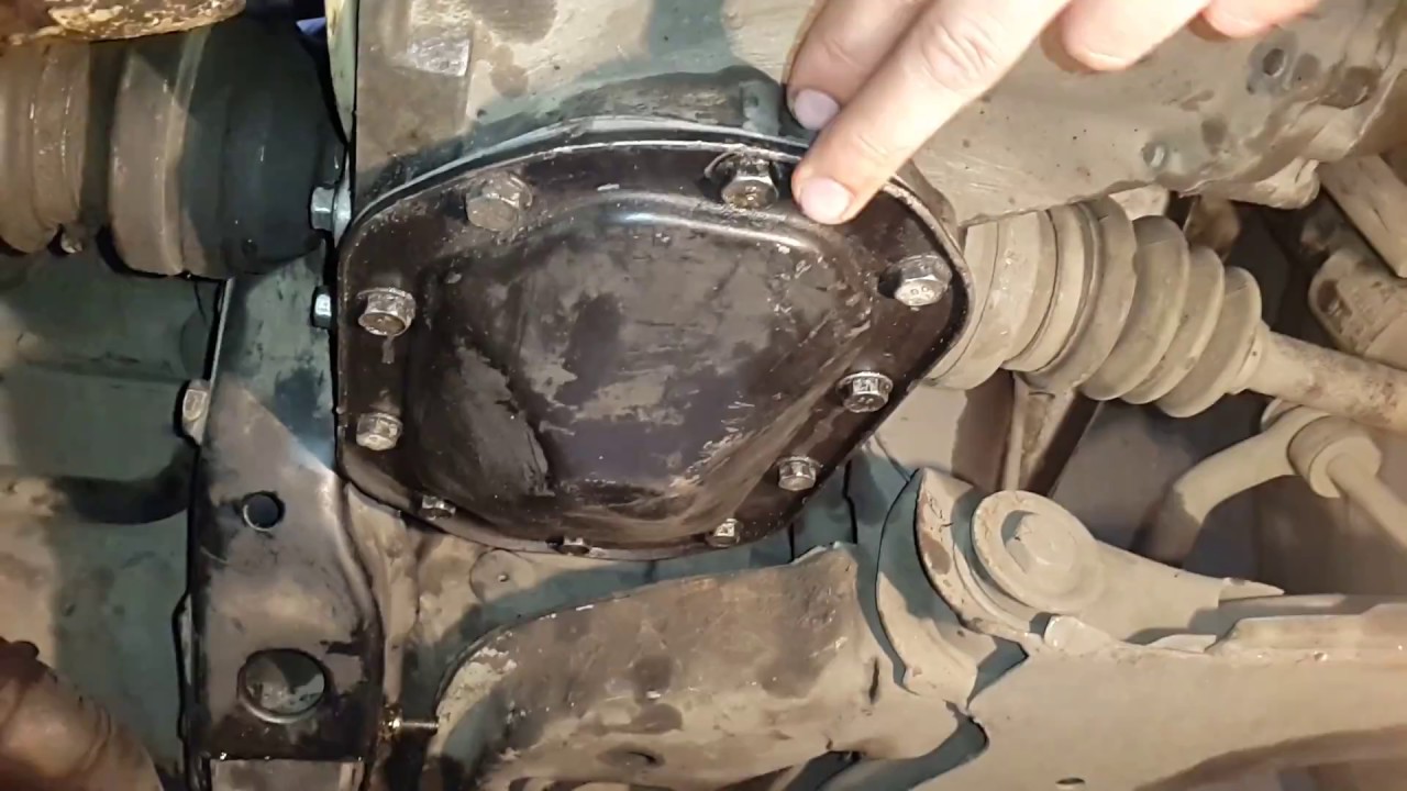 замена масла в кпп опель кадет, ланос