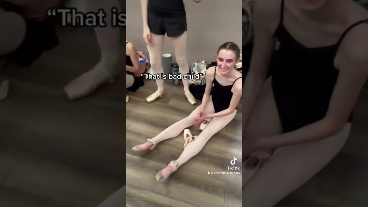 Maya being iconic for 3 minutes straight ✨🩰 #ballet #ballerina #pointe