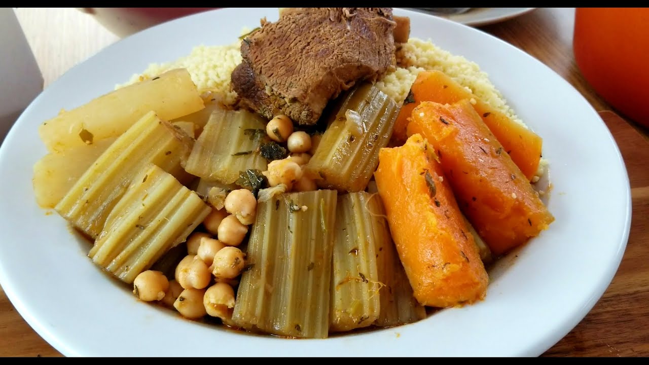 Couscous aux Cardons Simplifié! ( Seksou N Thagua)