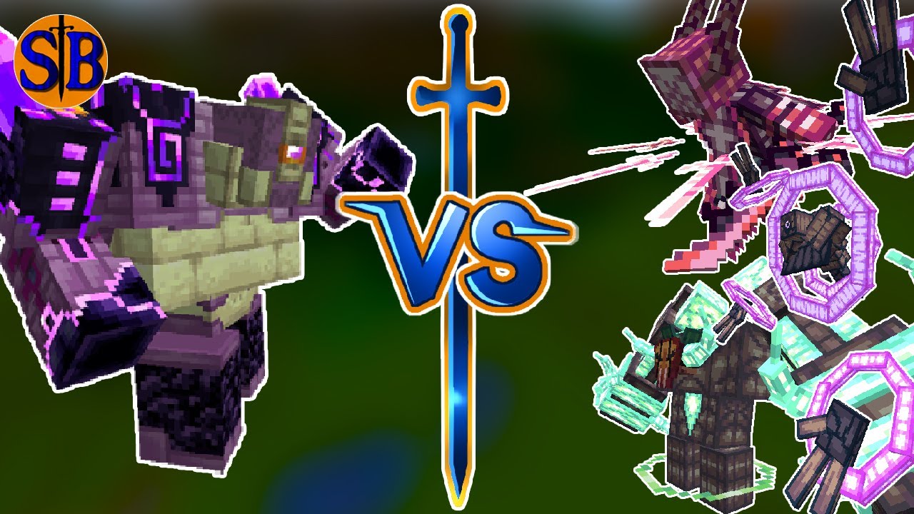 Ender Guardian vs Bioplethora's Bosses