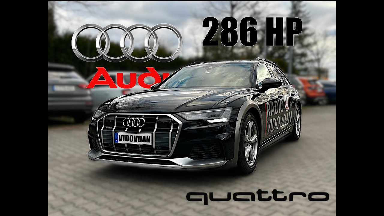 2021 Audi A6 50 TDI REVIEW on AUTOBAHN & ROAD by BozzPov