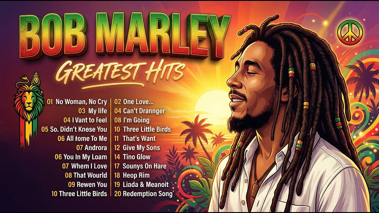 The Very Best of Bob Marley | One Love, Redemption Song & Bob Marley Greatest Hits | Reggae Songs