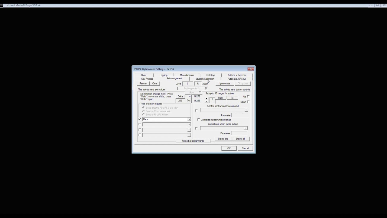 Saitek throttle modification. Flaps assignment and calibration with FSUIPC