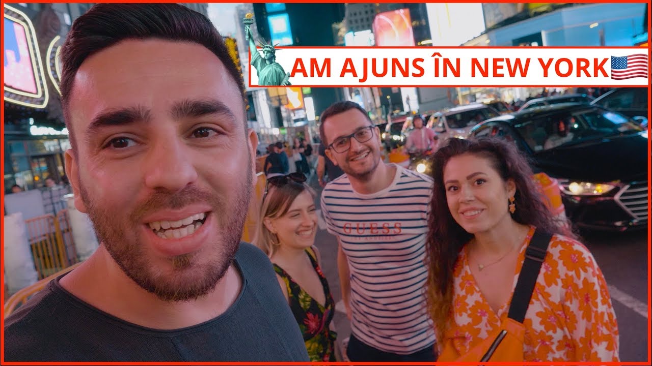 Am ajuns în New York! (Burgeri & Primele Impresii) | Daily Vlog