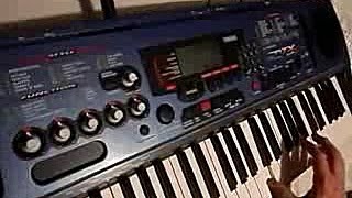 Yamaha DJX — демо редкой (и превосходной) клавиатуры/сэмплера
