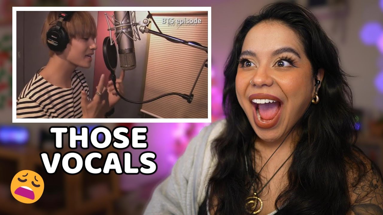 V (김태형 BTS)'s amazing vocals REACTION