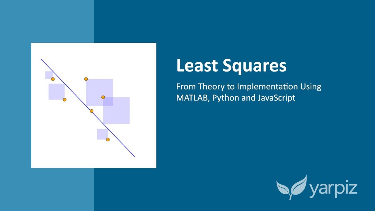 Наименьшие квадраты: теория и реализация с использованием MATLAB, Python и JavaScript