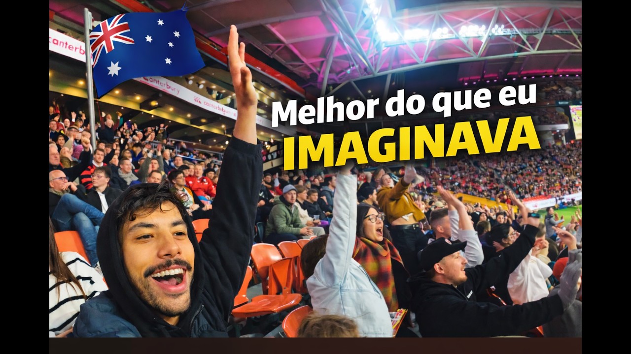 Assistimos Rugby na Austrália pela 1º vez | Conhecemos o SUNCORP STADIUM em Brisbane | Queensland