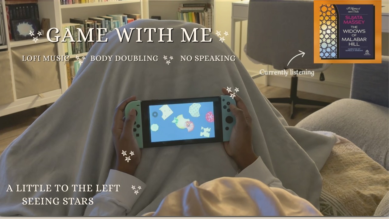 Game with me! | A little to the left: seeing stars gameplay | silent cozy gameplay