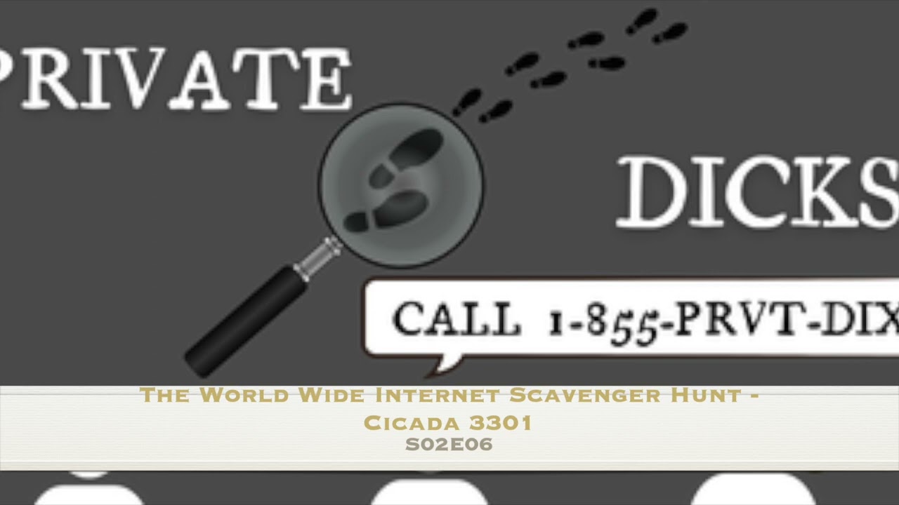 The Worldwide Internet Scavenger Hunt - Cicada 3301 - S02E06