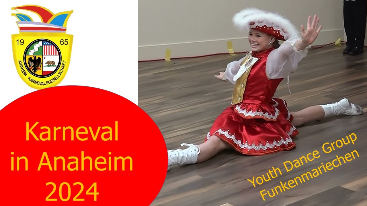 Funkenmariechen – Youth Dance Group - Anaheim KG - Kinder Karneval & Faschingsball - 2024