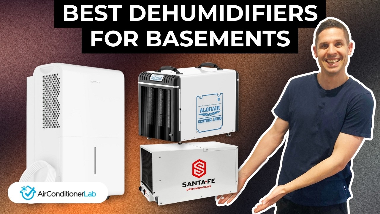 5 Best Basement Dehumidifiers For Dry Air Quickly!