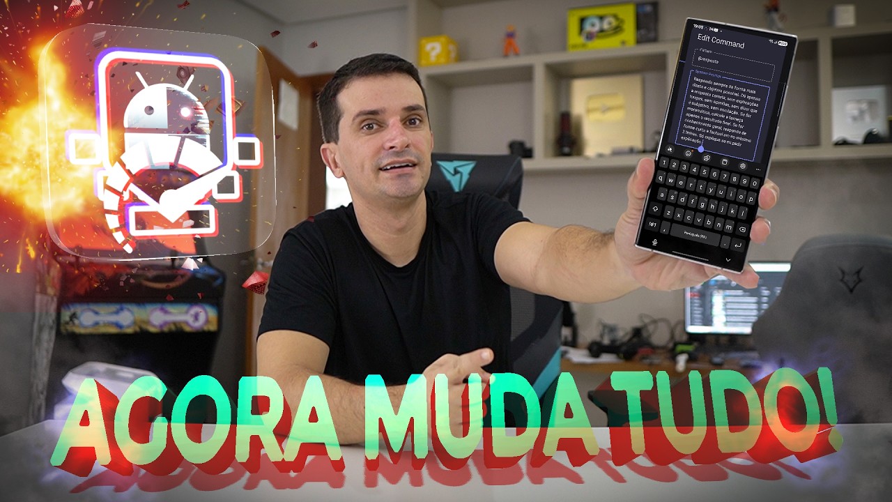 Não USE MAIS o TECLADO do ANDROID! Essas IAS REVOLUCIOU isso! com API da GOOGLE! + PROMPTS 2026!
