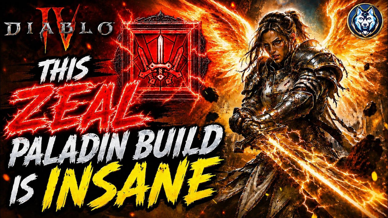 Этот НЕВЕРОЯТНЫЙ билд Паладина через Рвение УНИЧТОЖАЕТ ВСЁ (Яма 120+) | Diablo 4 Vessel of Hatred