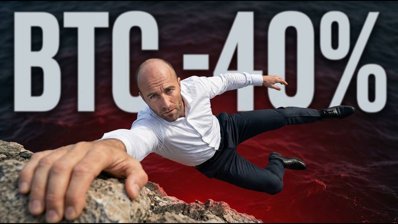 BTC -40% за месяц! Страх и возможности