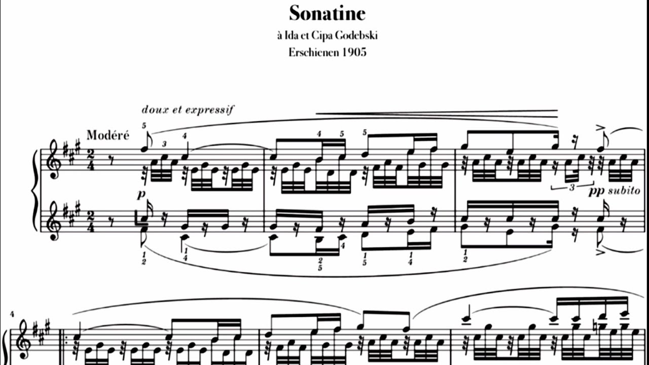 M.Ravel - Sonatine