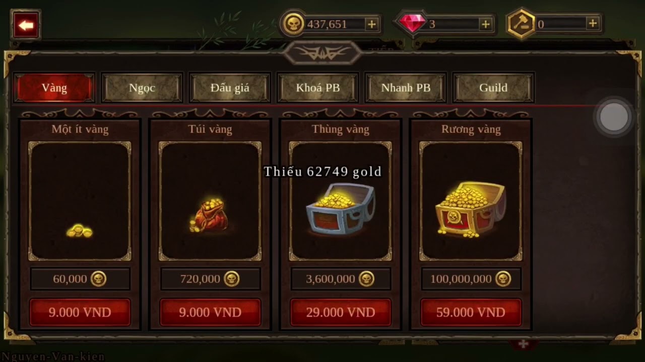 Epic heroes war chế tướng thánh gióng từ việc treo đền tướng mới cực mạnh