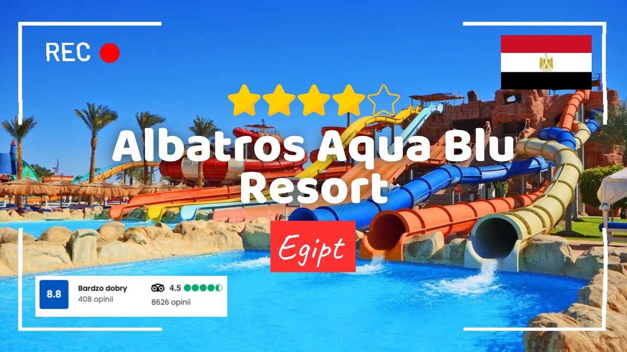 🇪🇬 Albatros Aqua Blu Resort 4* Sharm El Sheikh, Egipt 🏊🐪 Hotel Tour, Aqua Park #egipt #wakacje