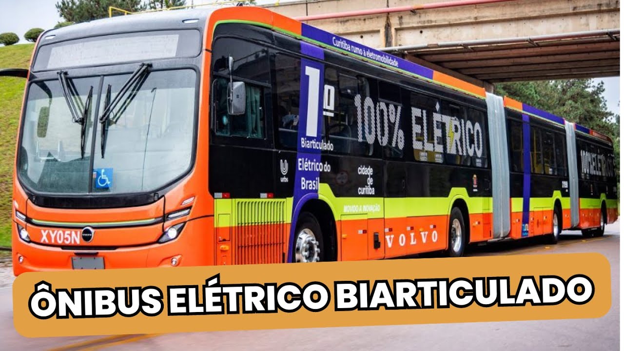 ÔNIBUS ELÉTRICO BIARTICULADO PARA 250 PASSAGEIROS