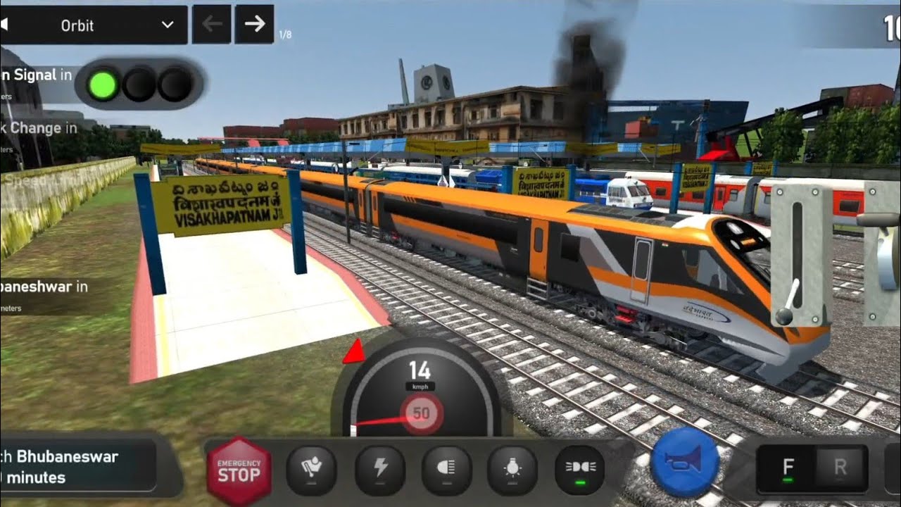 🚆 Indian Train Simulator | Realistic Train Journey 🚂 | High-Speed Train Gameplay 🎮