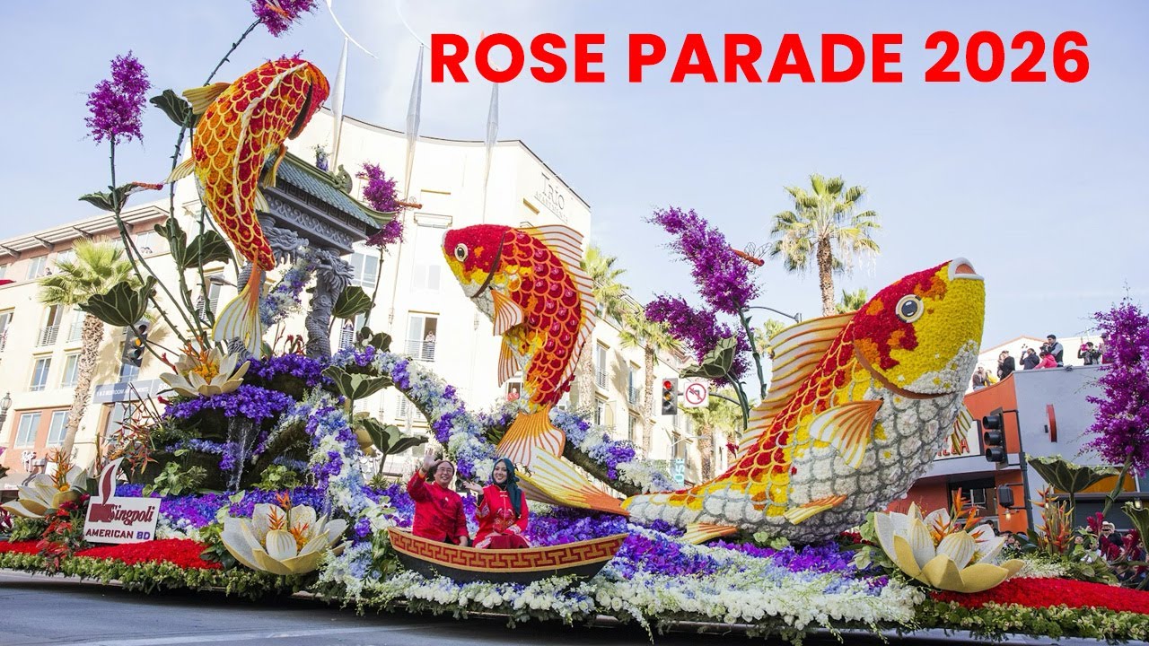 Rose Parade 2026 - LIVE