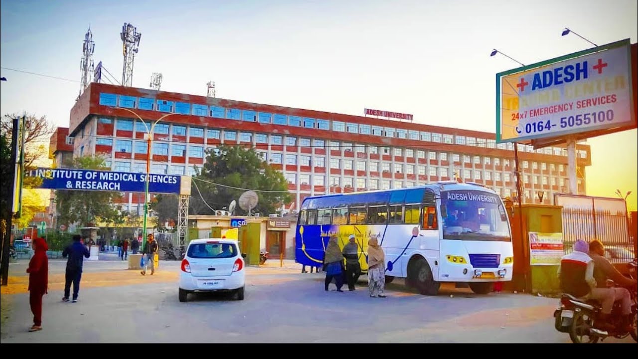 My college AIMSR🧑‍⚕️ 🏫 Bathinda ( adesh medical college ) @adeshmedicalcollegehospita8885 