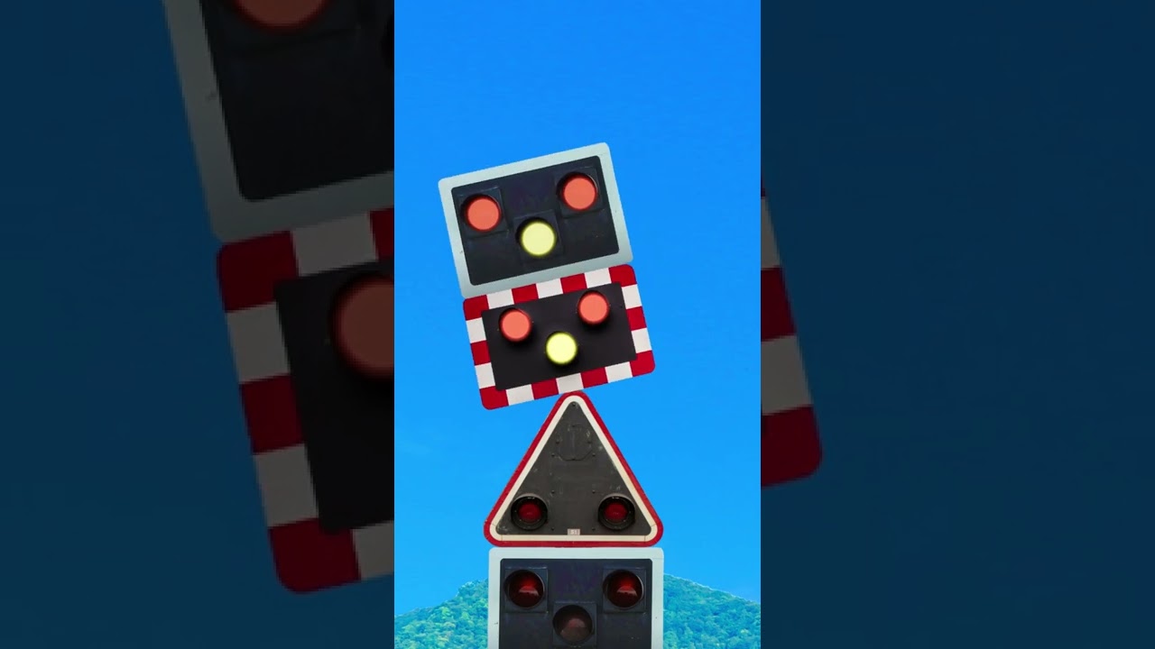Unstable Railroad Crossing #Shorts