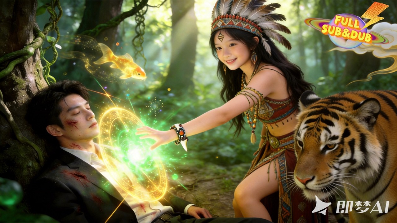 Gadis 6 Tahun Dibesarkan Harimau Ternyata Bintang Keberuntungan Selamatkan CEO dari maut, berbalik!