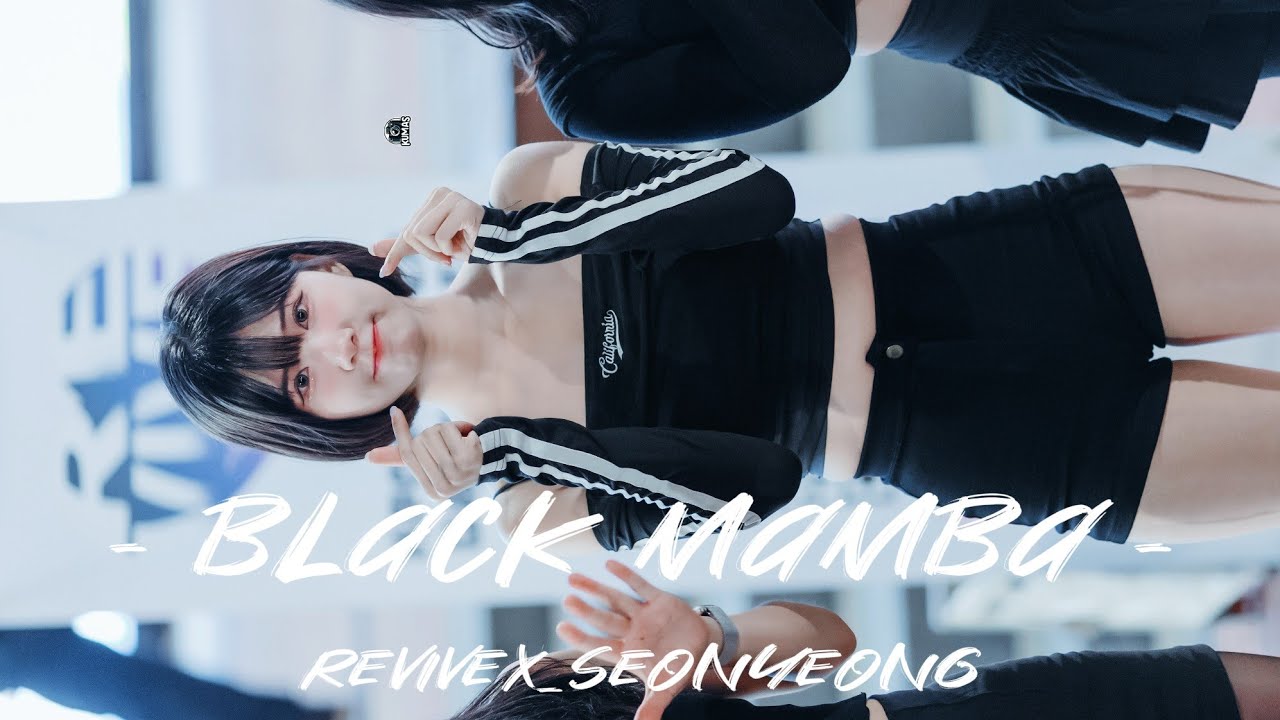 [4K] 250524 AESPA(에스파) - Black Mamba(블랙맘바) [revivex(리바이브엑스) - 선영(Seonyeong)] Cover 가로 직캠