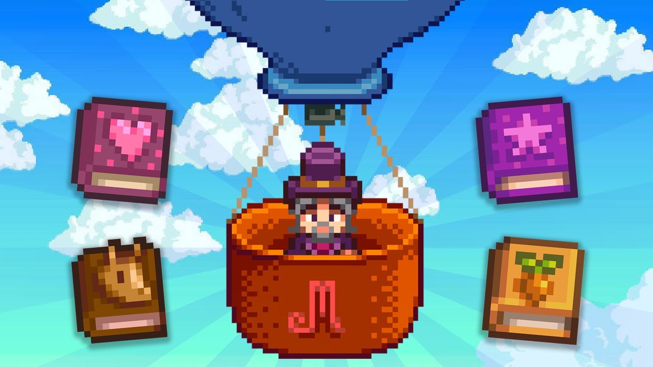 Полное руководство по книгам в Stardew Valley
