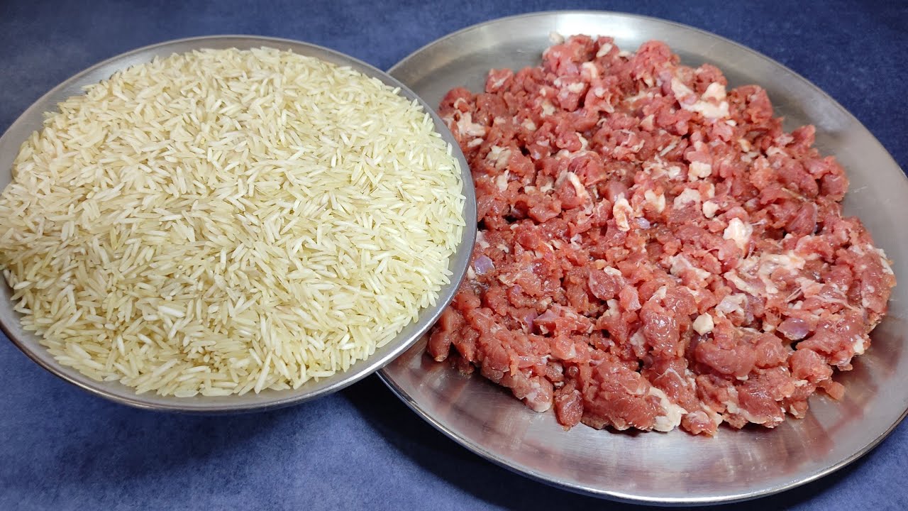 बकरे के मटन खिमे को चावल के साथ मेरे अंदाज मे बनाकर देखीये उंगलिया चाटते रह जाओंगे | Mutton Recipe |