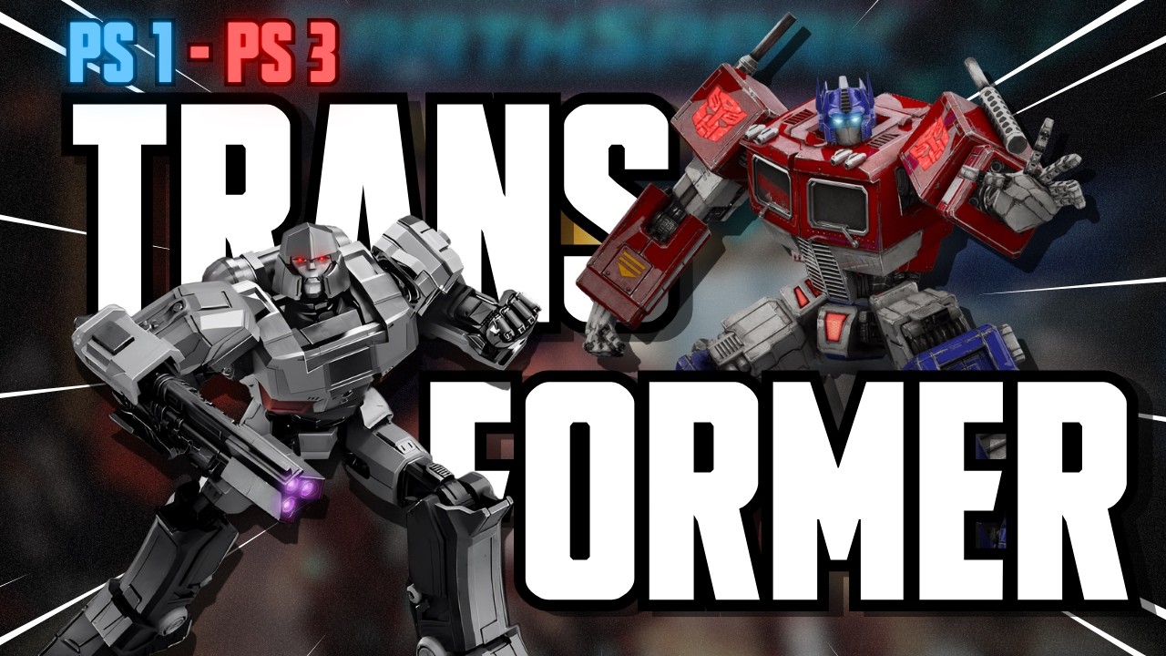 Aku Coba Main Game TRANSFORMERS Dari Era PS 1 Sampe PS 3!!!