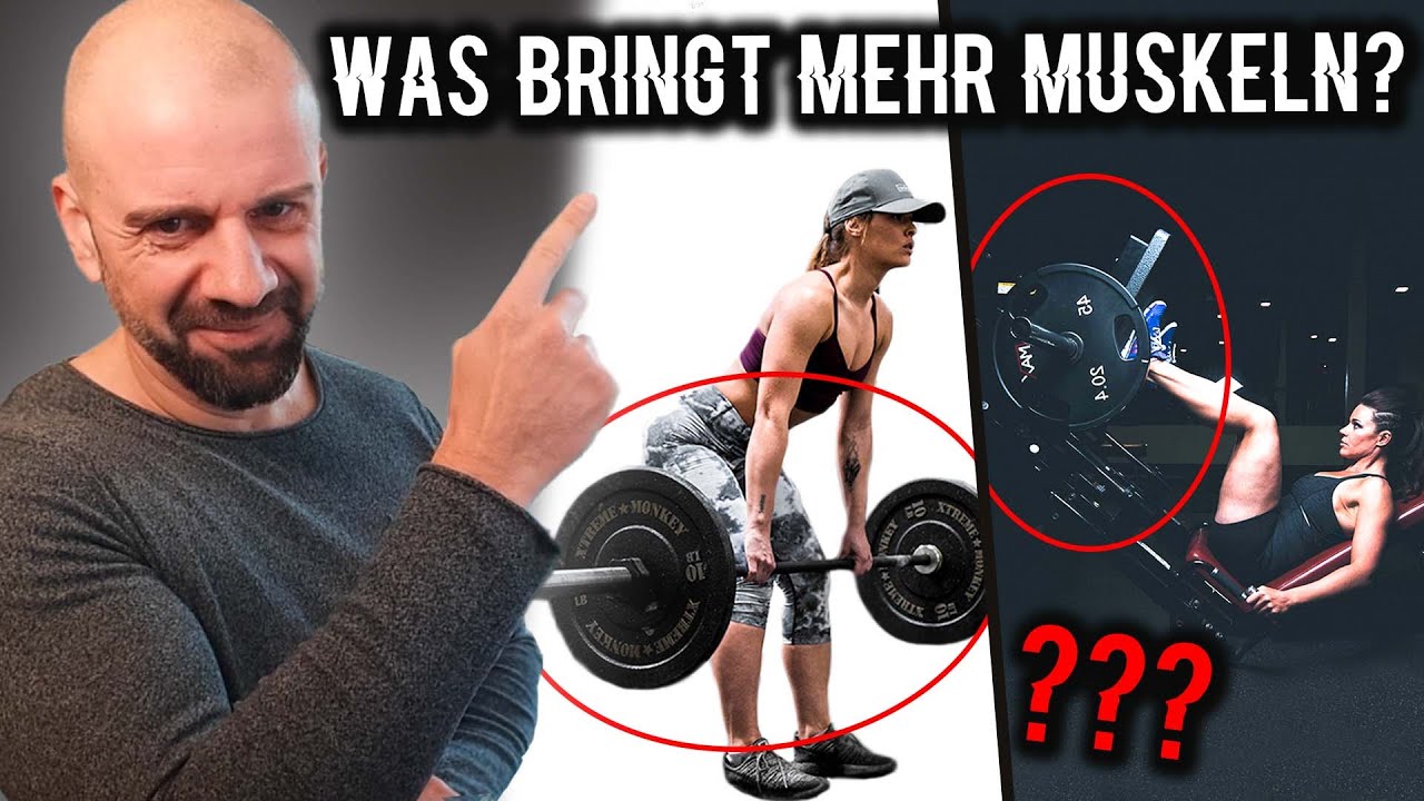 Muskelforscher erklärt: Freie Gewichte vs. Maschinen - Was ist effektiver? | Dr. Malte Puchert
