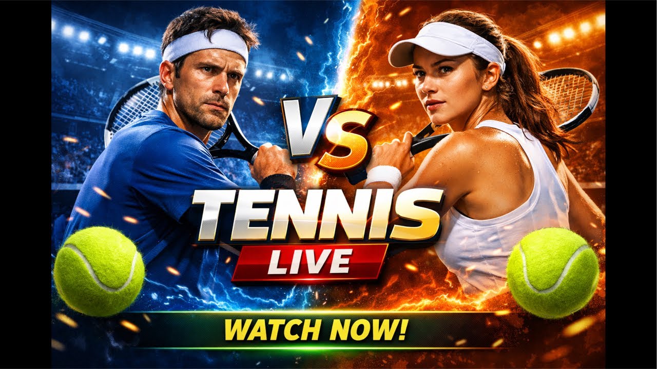 Casual captures  is live tennis 🎾