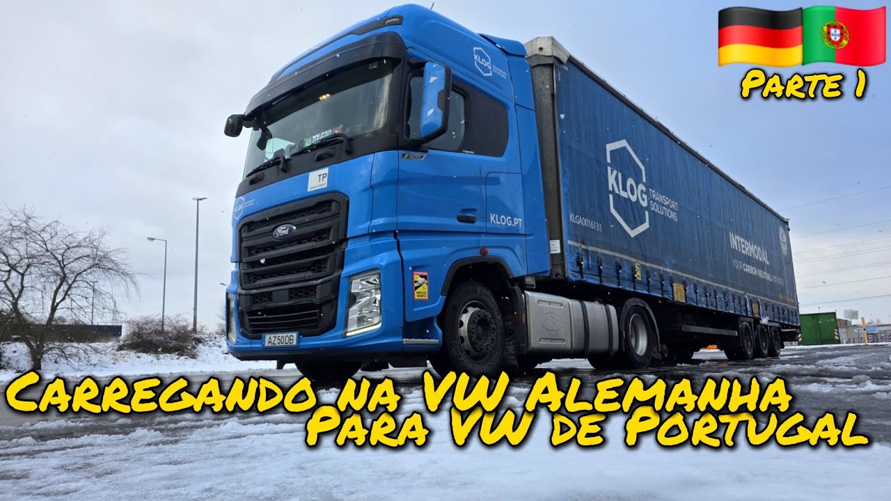 Carga na Volkswagen Wolfsbug Alemanha para VW Portugal - Parte 1 - EP02/2026