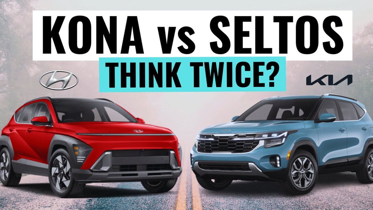 Hyundai Kona 2024 против Kia Seltos || Почему стоит подумать дважды