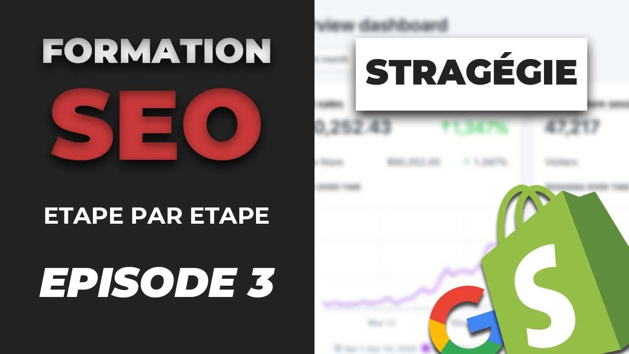 Formation SEO Débutant #3 - Stratégie SEO 2022 en Dropshipping