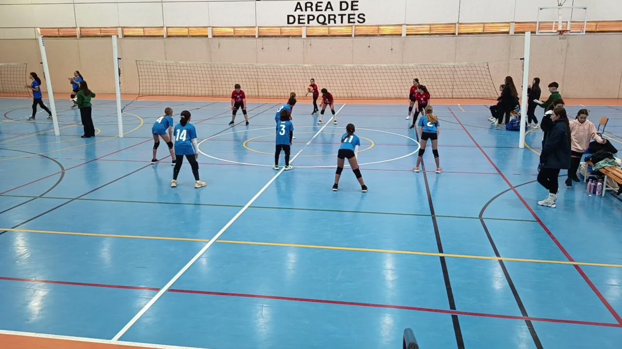 Voleibol KV Jornada 7. Alevín Blanco 1 - 2 Bormujos