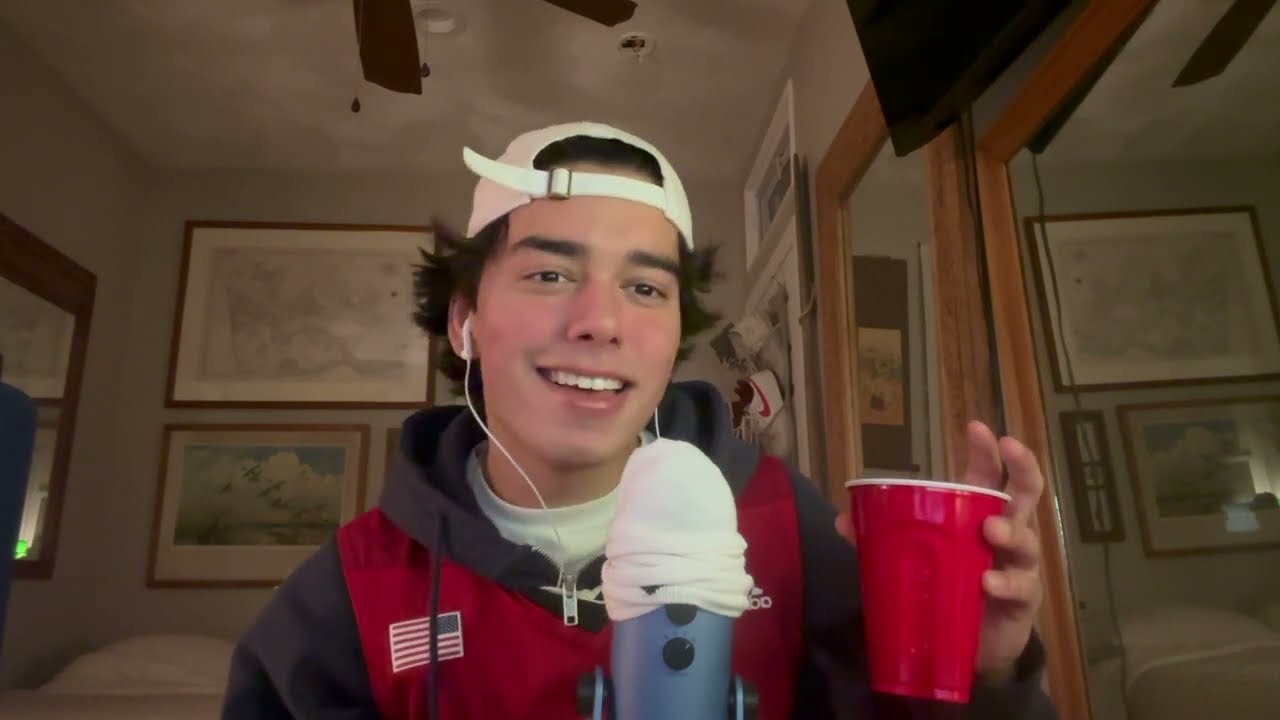 ASMR WEIRD FRAT BOY YAPPING AT PARTY