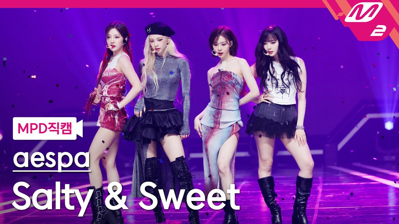 [MPD직캠] 에스파 직캠 8K 'Salty & Sweet' (aespa FanCam) | @MCOUNTDOWN_2023.5.11