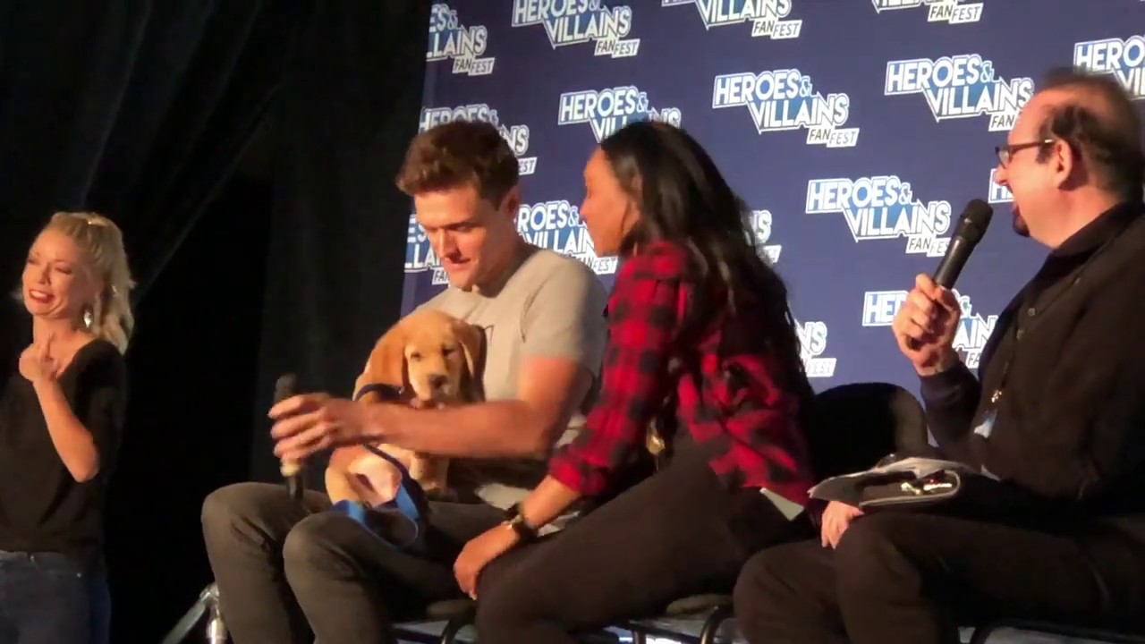 Heroes & Villains Fan Fest NJ 2018 Flash Panel: Candice Patton & Hartley Sawyer