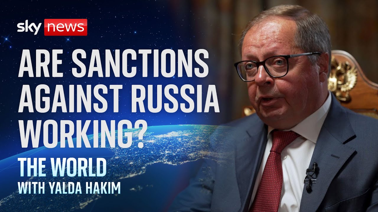 Sanctions against Russia failed to achieve goals, claims Moscow's UK ambassador