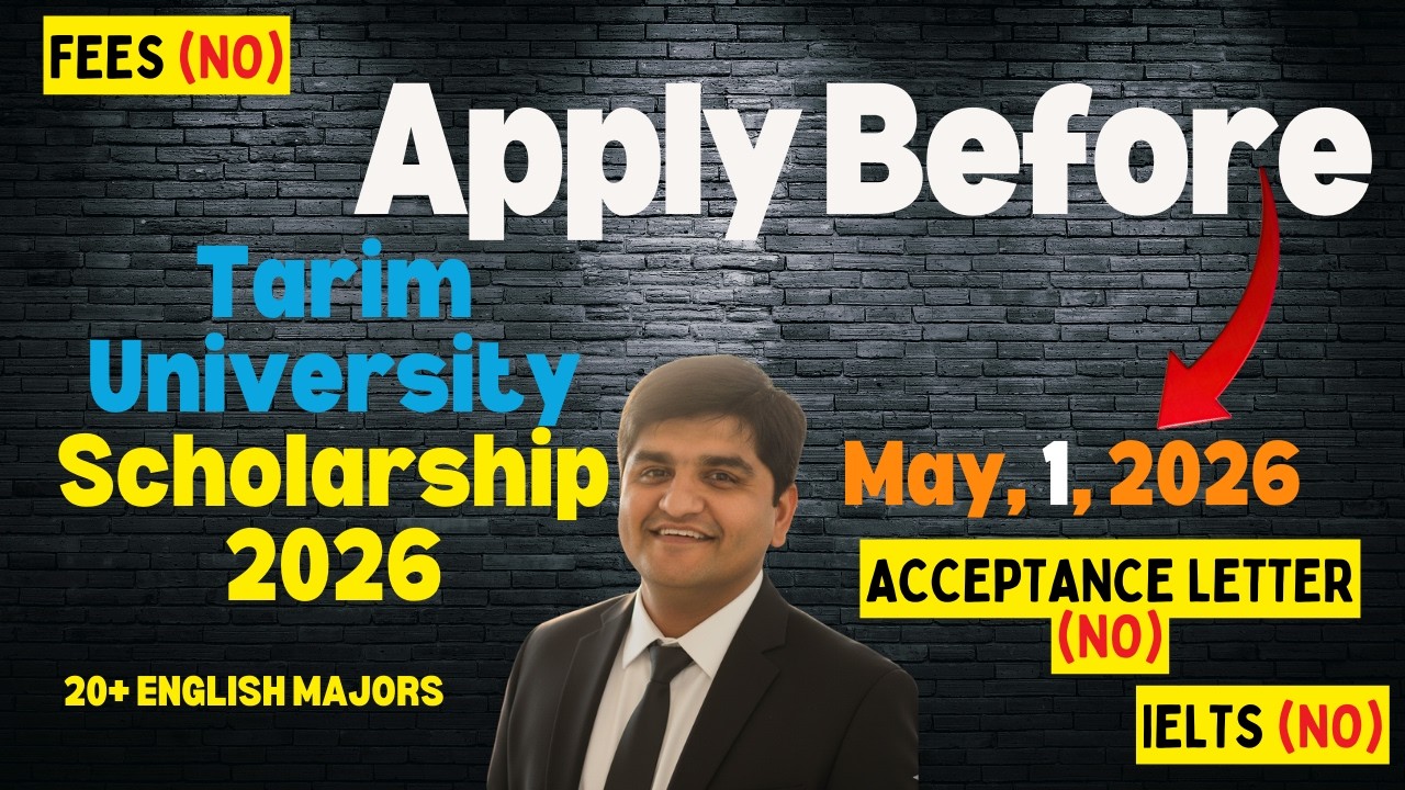 Tarim University Scholarship 2026 for Masters and PhD China
