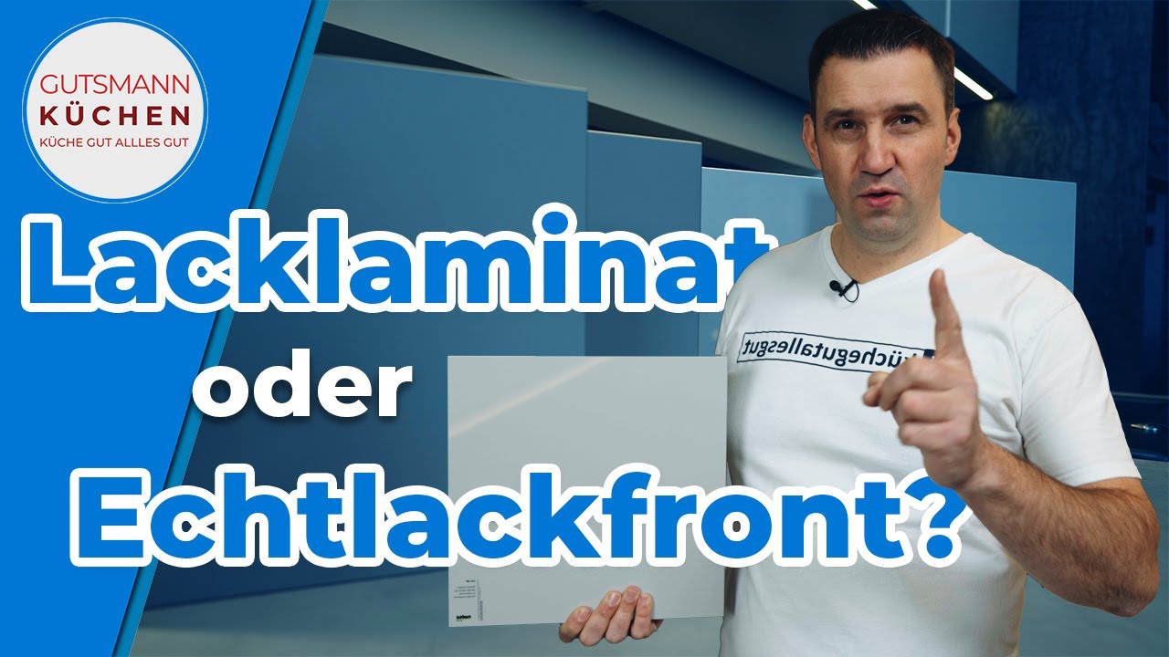 Unterschied LACKLAMINATFRONT und ECHTLACKFRONT | Robert erkl&auml;rt euch den Unterschied!
